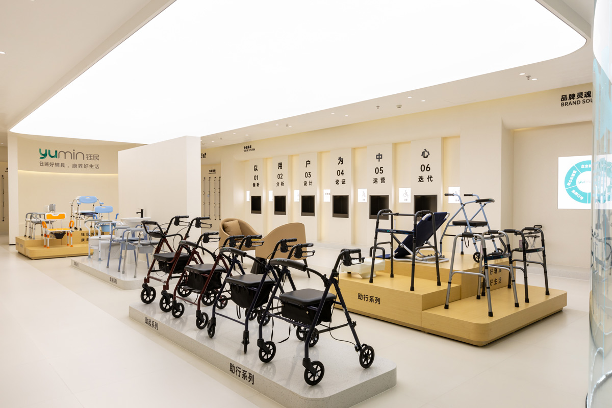 Factory showroom interior