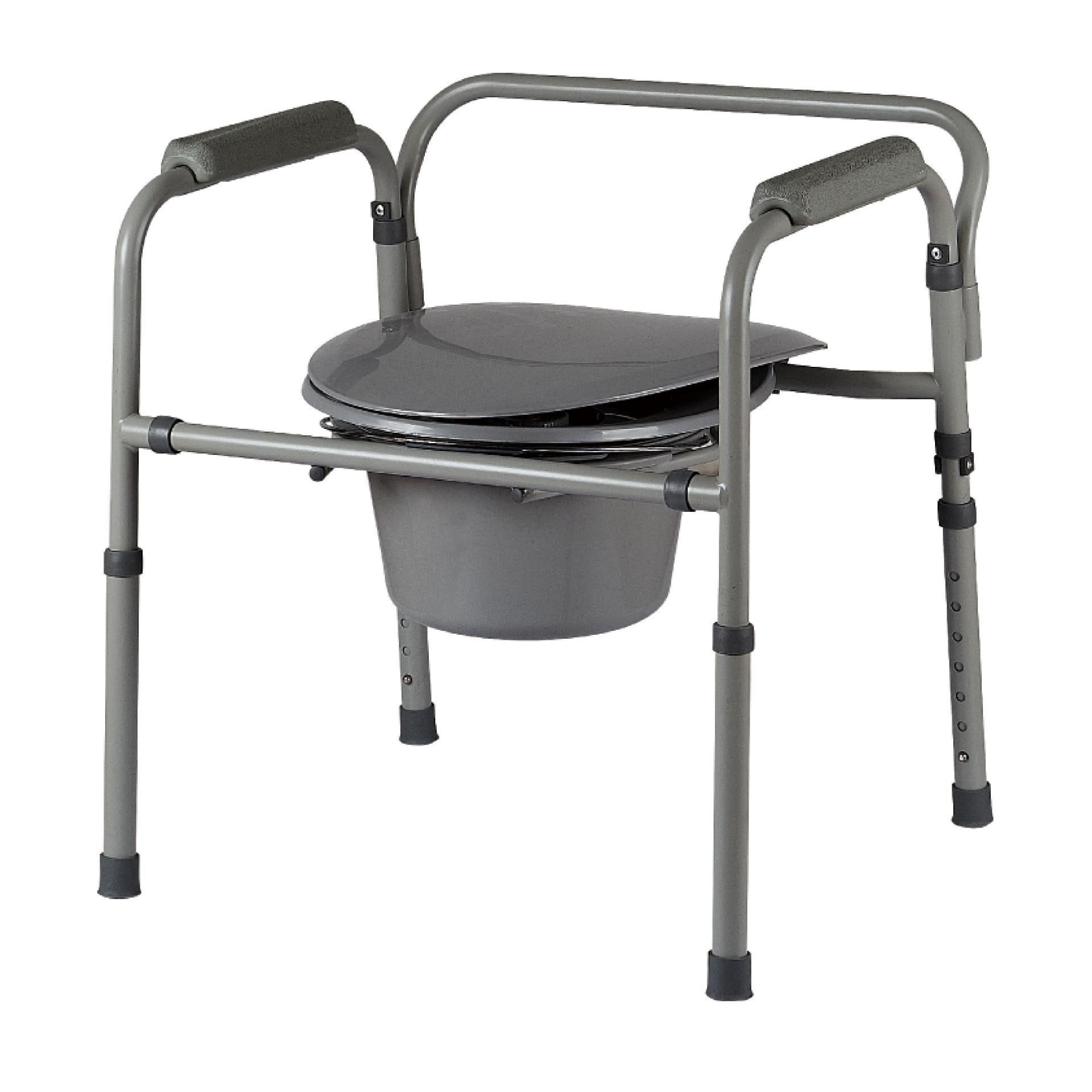 Steel Folding Commode Chair