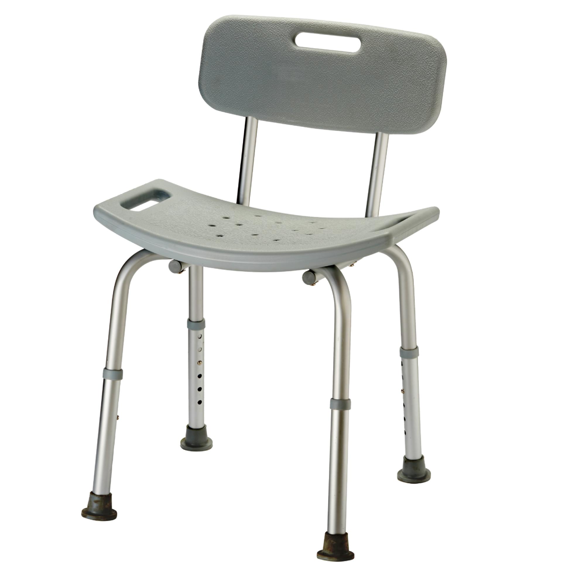 Aluminum Shower Chair with Small backrest