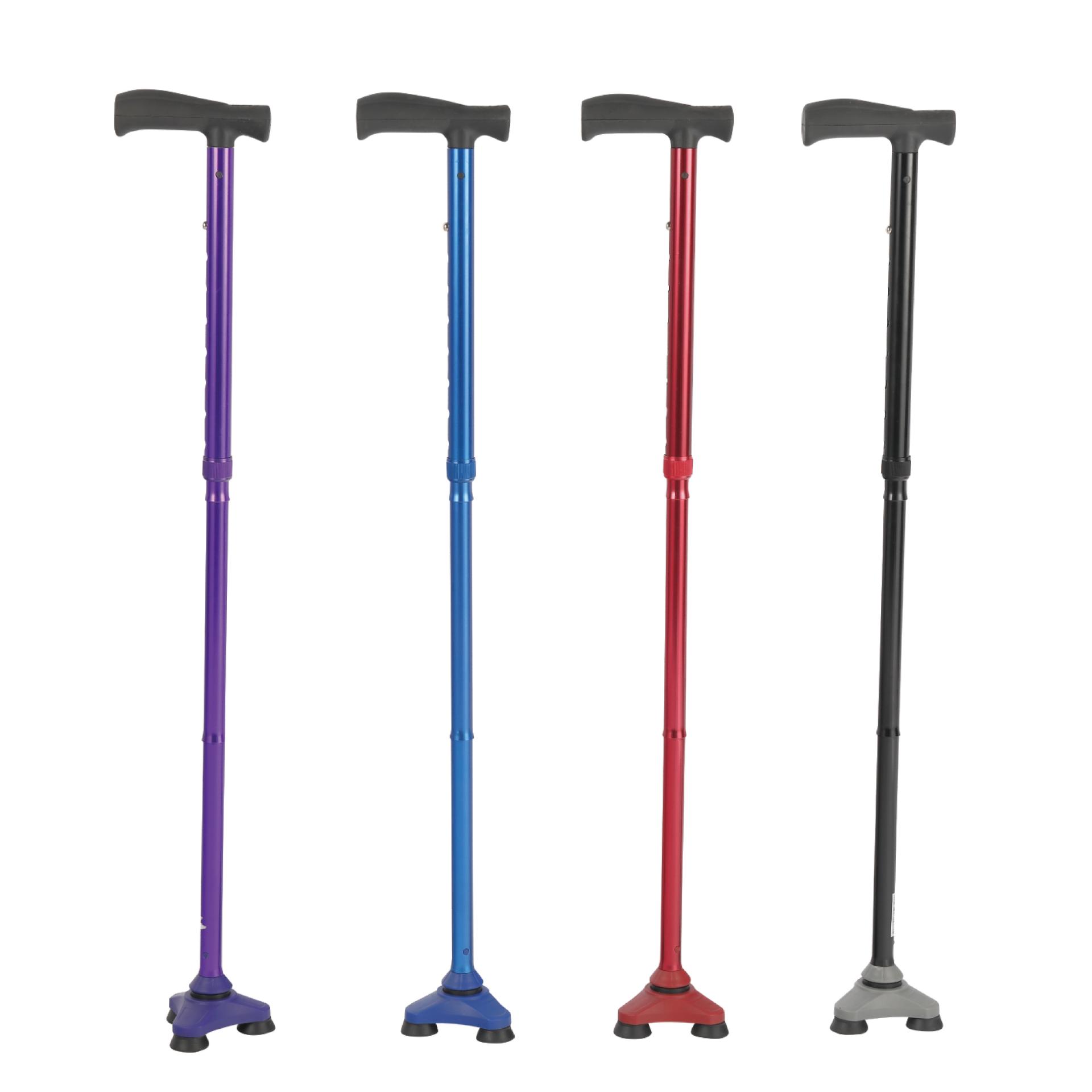 Aluminum Folding Cane with T-shape Soft Handle